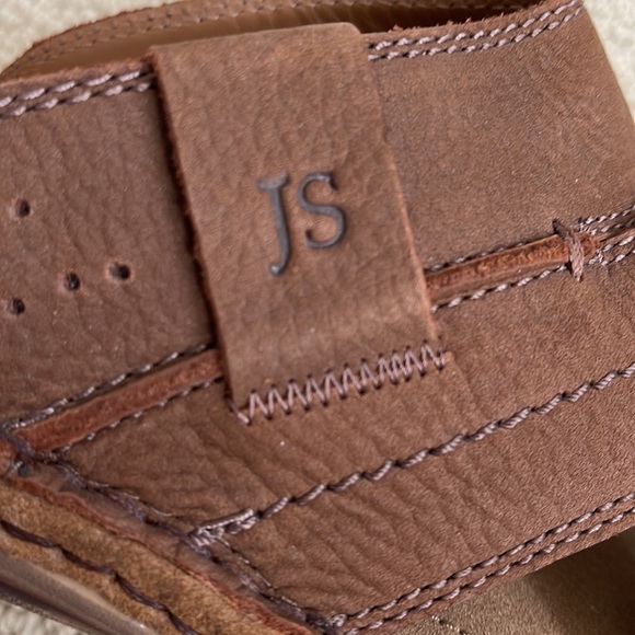 Josef Seibel John 04 leather comfort, cushion, slip on sandal mens - Picture 9 of 10